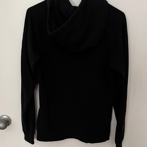 The North Face Black Hoodie with Gold Logo - Picture 2 of 5